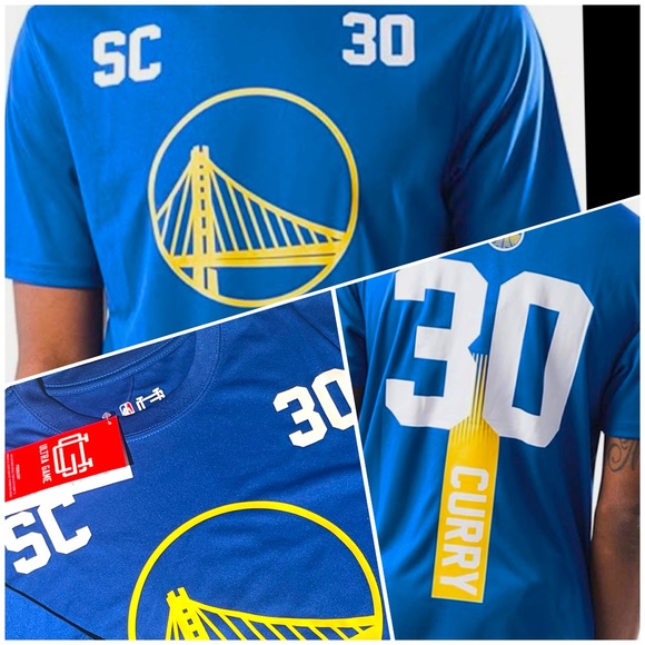 Ultra Game NBA Golden State Warriors - Stephen Curry Mens Active Tee Shirt - Picture 7 of 13